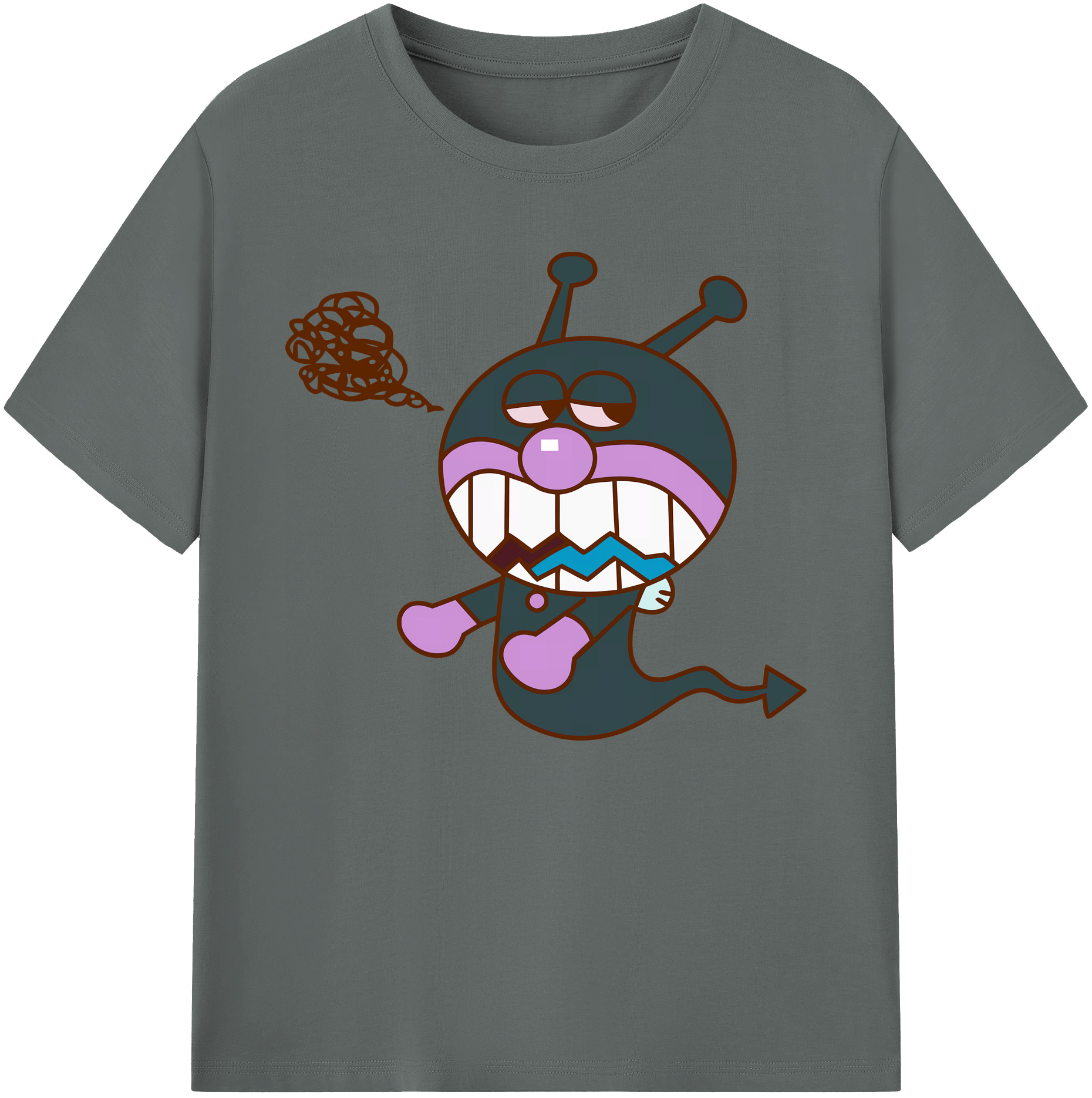 （画像用） アンパンマン Anpanman 綿100％ メンズ半袖Tシャツ｜肌触りやわらか＆通気性
